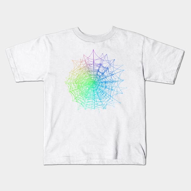 Spider Web 1 Kids T-Shirt by IgorAndMore